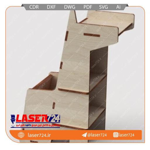 تصویر طرح لیزر کازیه فانتزی #1